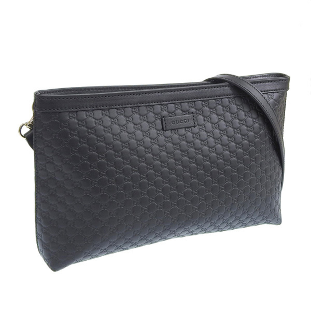 Gucci Outlet Shoulder Bags Leather Black
